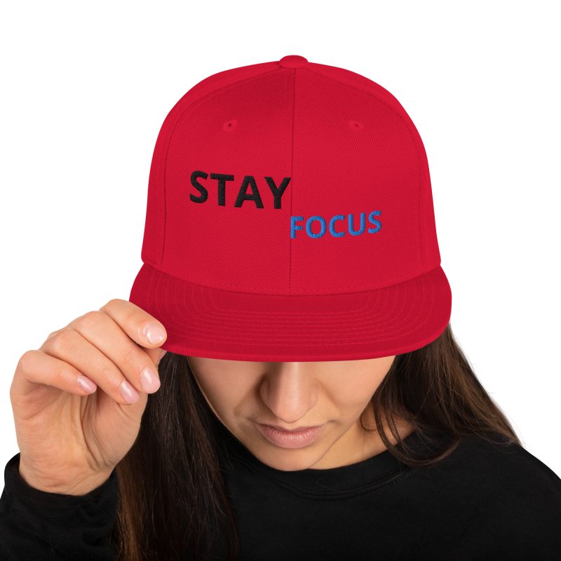 Casquette Snapback structurée éclatant epour sportifs
