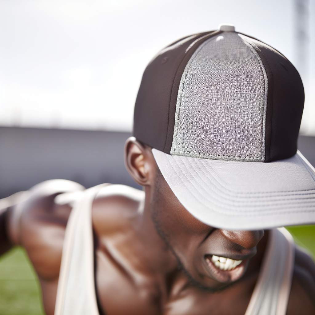 Casquette Snapback à bord plat pour athlètes