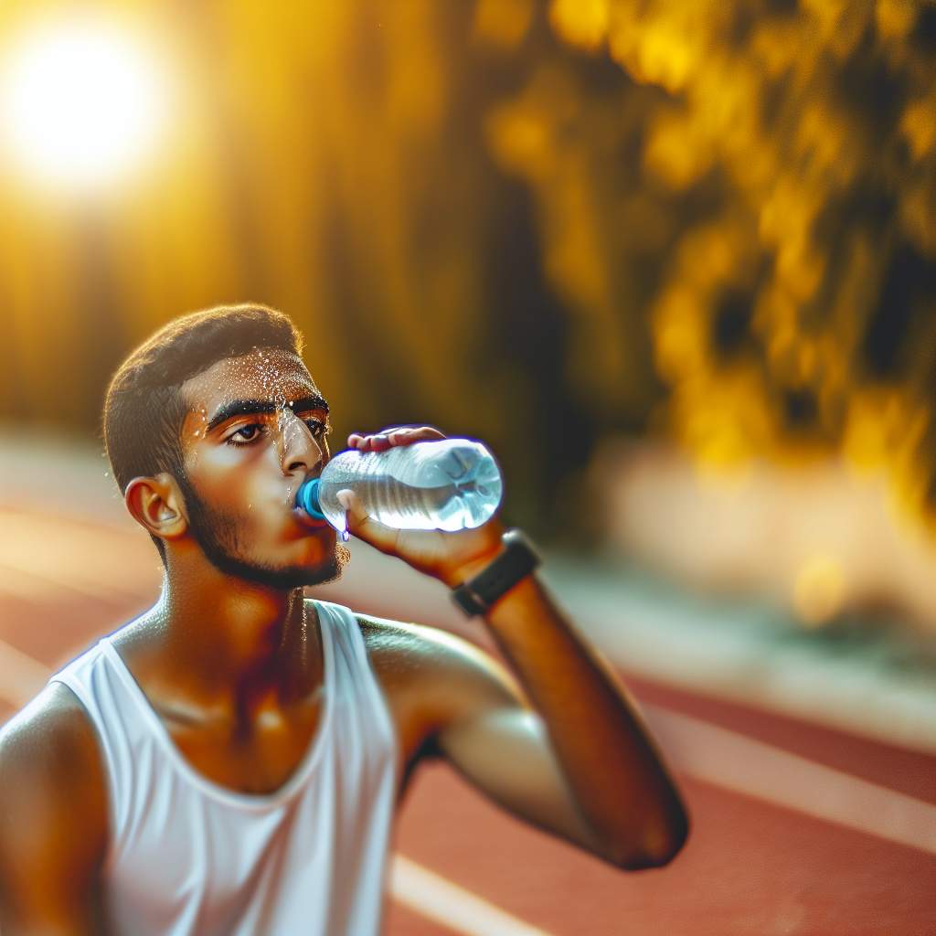 Hydratation pour la préparation mentale des sportifs