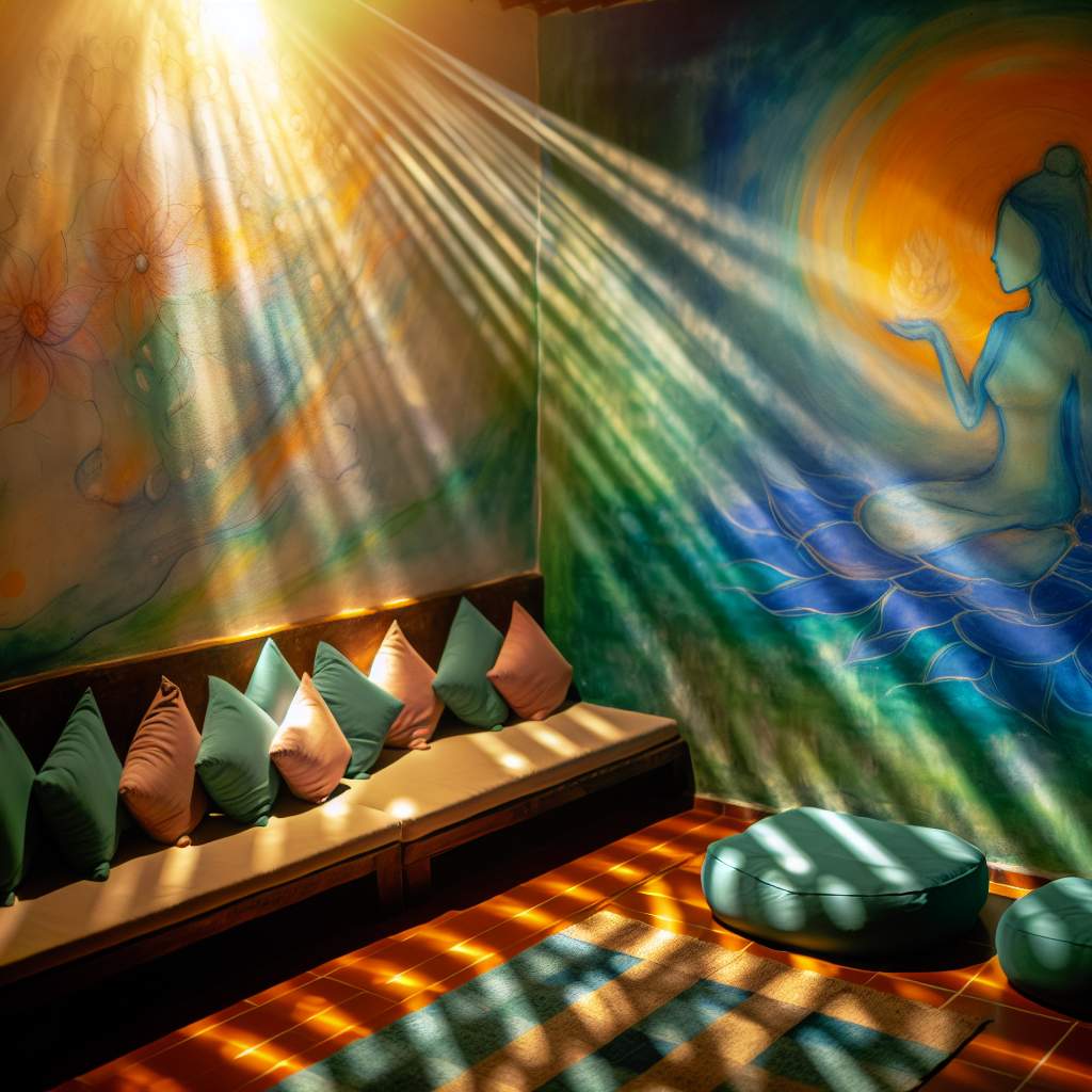 Œuvre murale dans le développement personnel