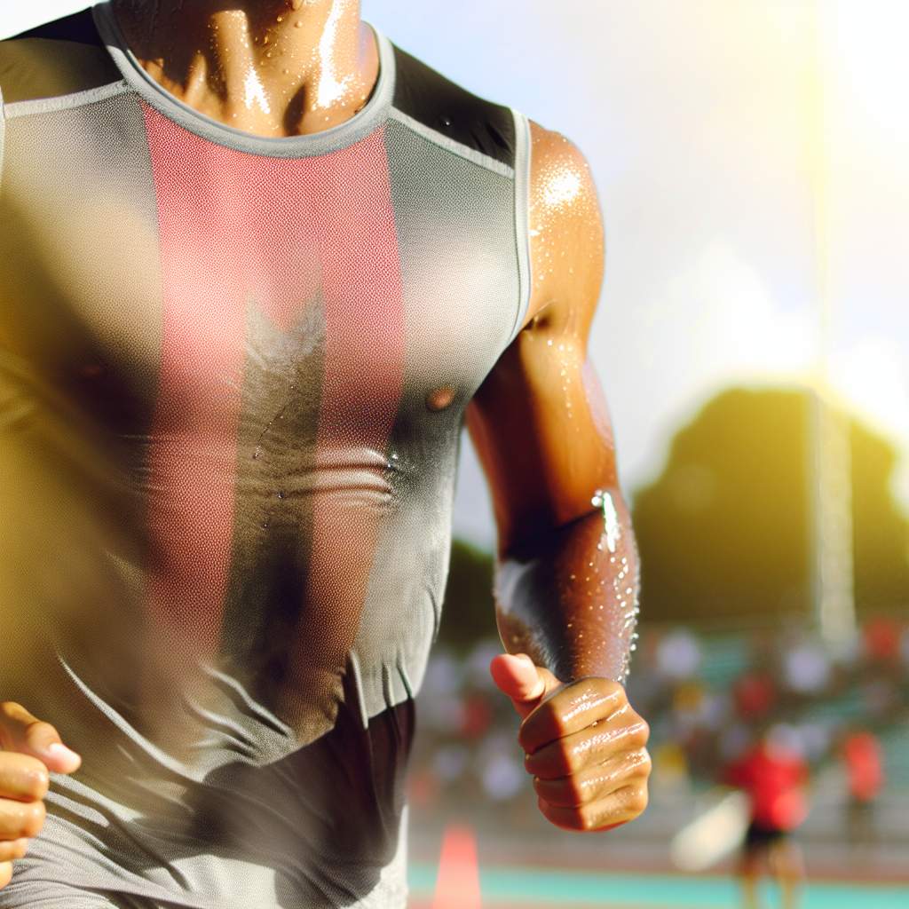 T-shirts respirants pour sportifs